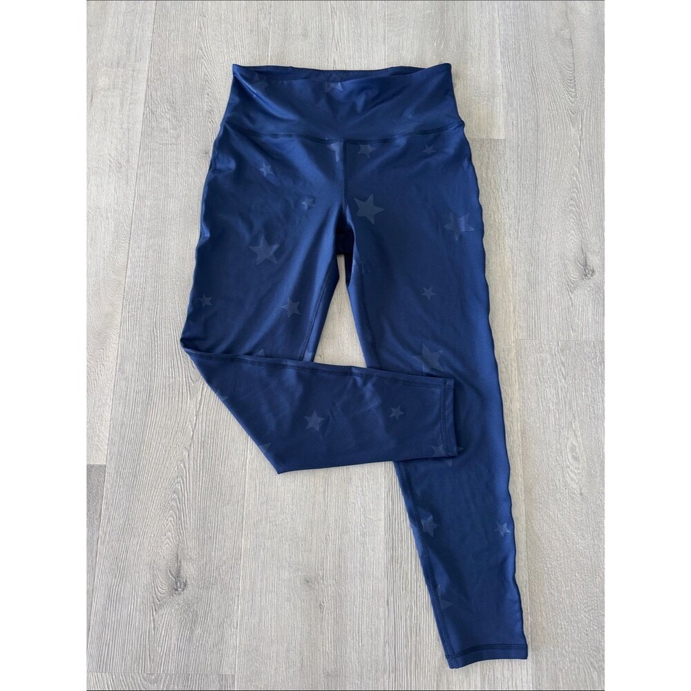 Ideology Navy Star-Print High-Waist Leggings